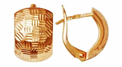 72141 Серьги Au 585