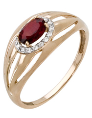 1-4729-001 Кольцо Au 585