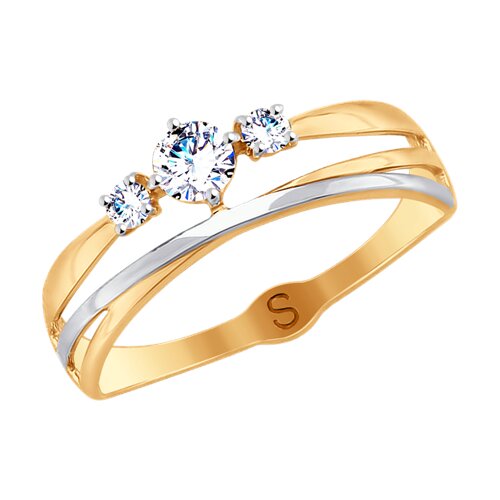 018031 Кольцо Au 585