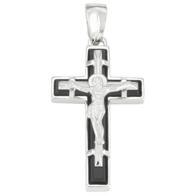 3-026 Крест Ag 925