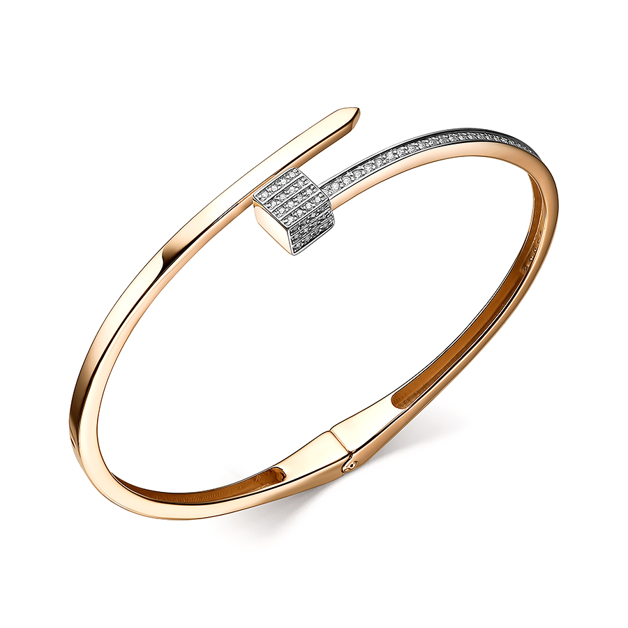 брз0013 Браслет обруч Au 585