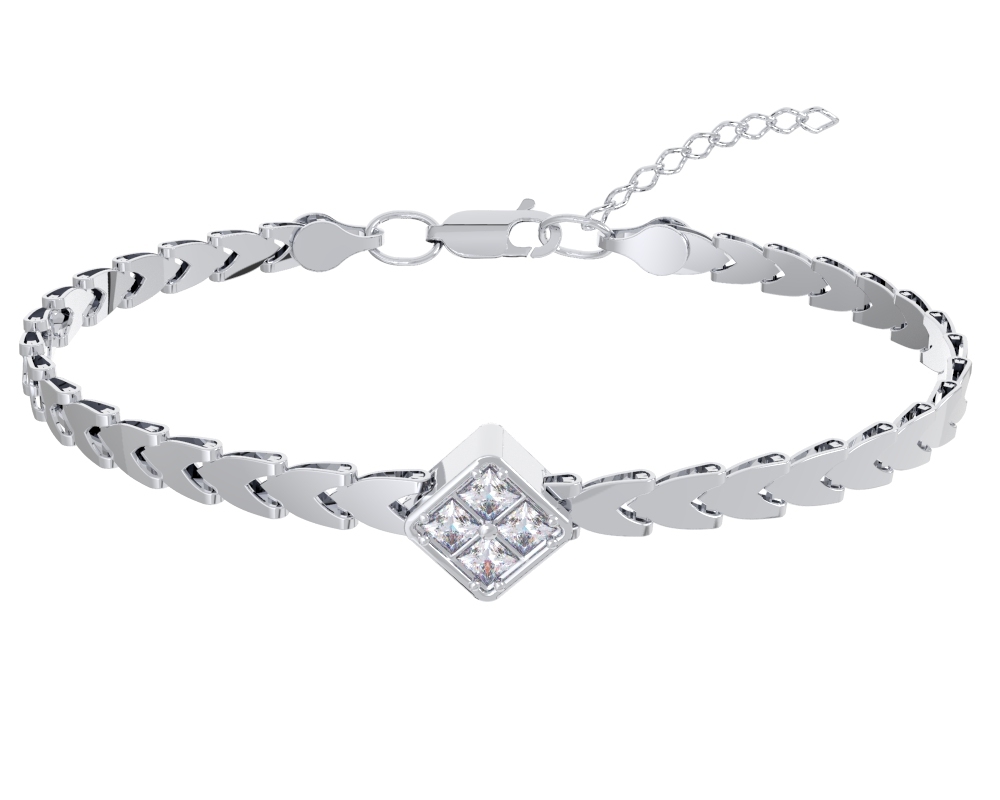 0720696-00775 Браслет Ag 925