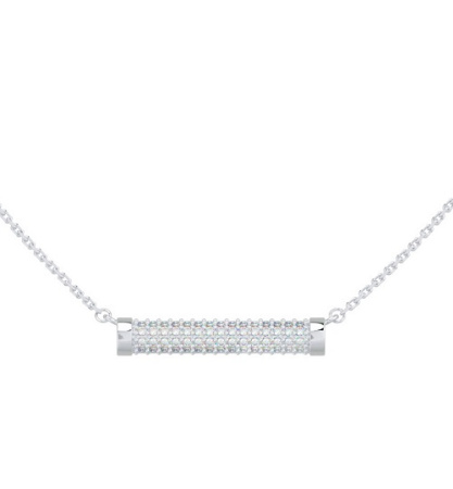 0320450-00775 Колье Ag 925