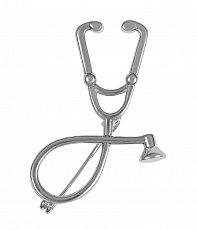 84424 Брошь Ag 925