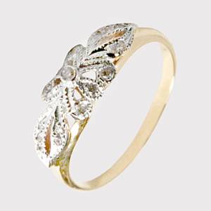 к017 Кольцо Au 585