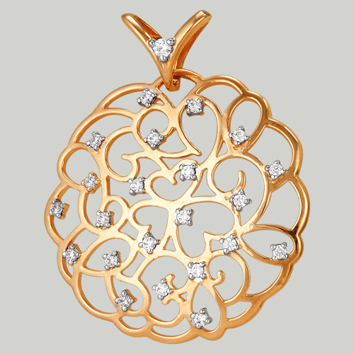 90061000 Подвеска Au 585