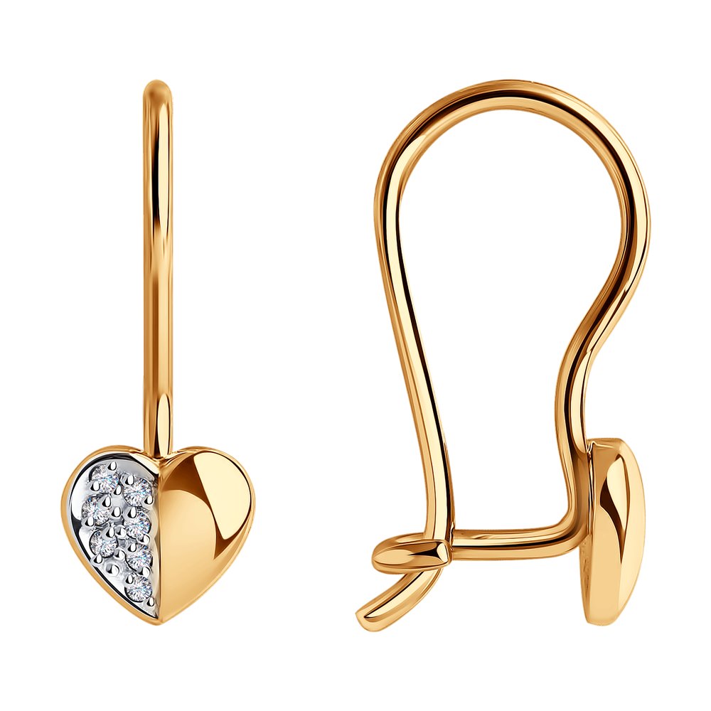 026312 Серьги Au 585