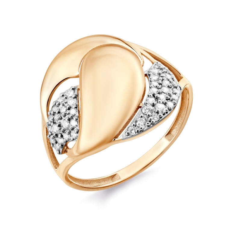 012508 Кольцо Au 585