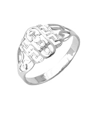 1-0317-010 Кольцо Ag 925