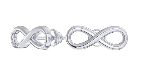 6001823-00245 Серьги пусеты Ag 925