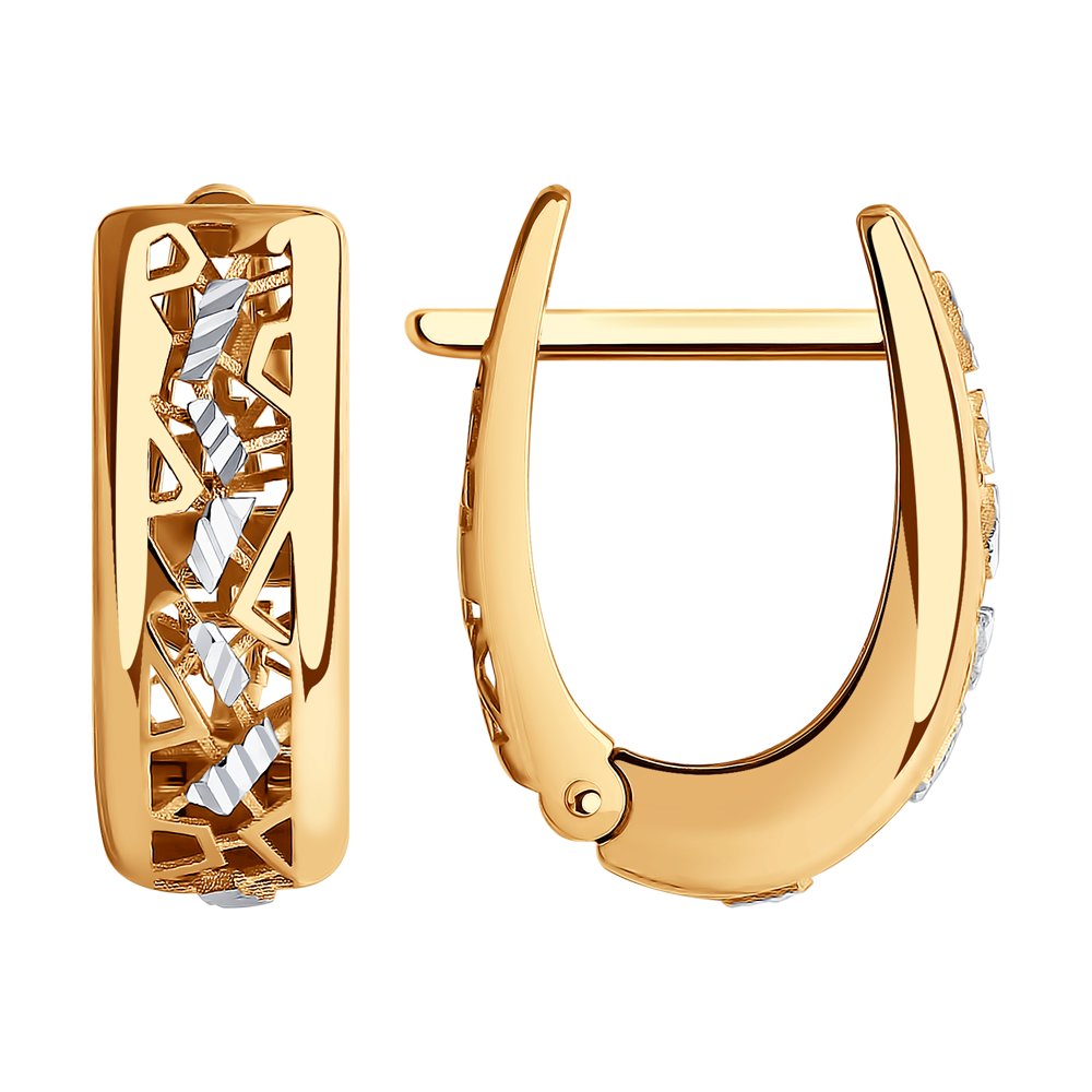 029295 Серьги Au 585