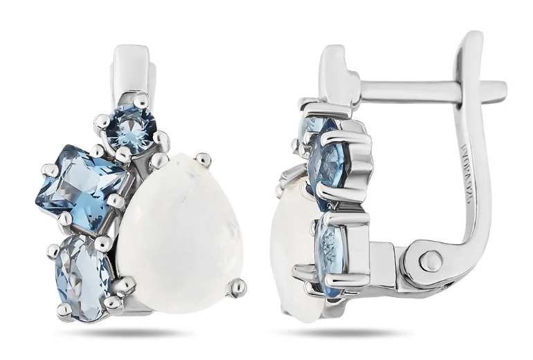 654484 Серьги Ag 925