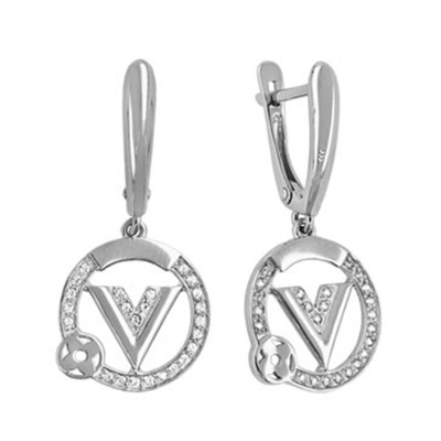 с1442 Серьги Ag 925