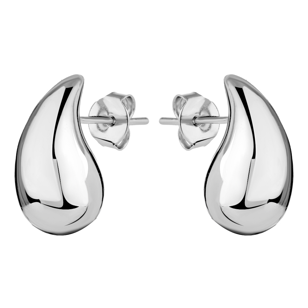 SET20556E-Rd Серьги пусеты Ag 925