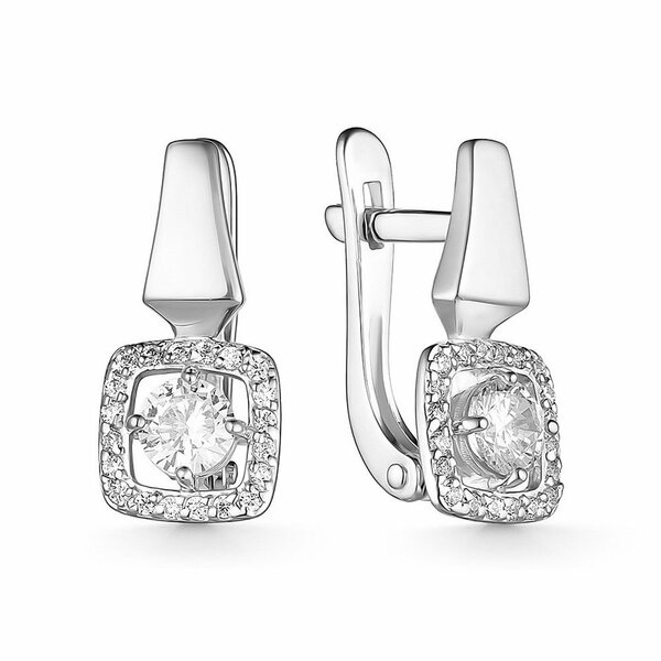 с4532V62 Серьги Ag 925