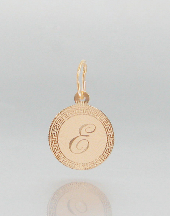 Л-00211АА Подвеска буква Au 585