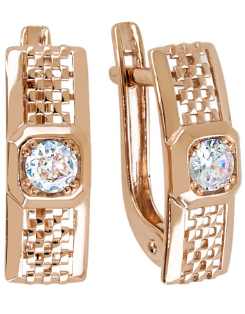 2-4340-001 Серьги Au 585