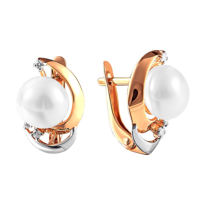 290-1-960Р Серьги Au 585