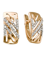 2-2629-001 Серьги Au 585