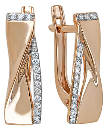 2-4206-001 Серьги Au 585