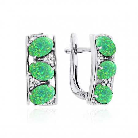 2340252909-60 Серьги Ag 925