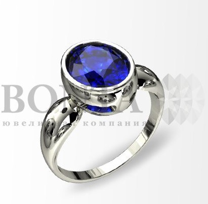 КС0011 Кольцо Ag 925