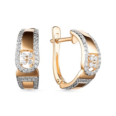 с4695 Серьги Au 585