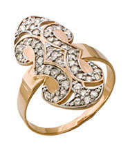 1-2222-001 Кольцо Au 585