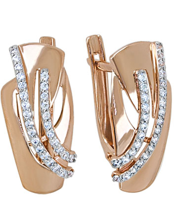 2-4218-001 Серьги Au 585