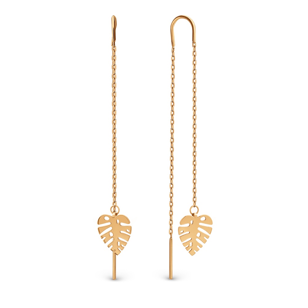 503922-1000 Серьги протяжки Au 585