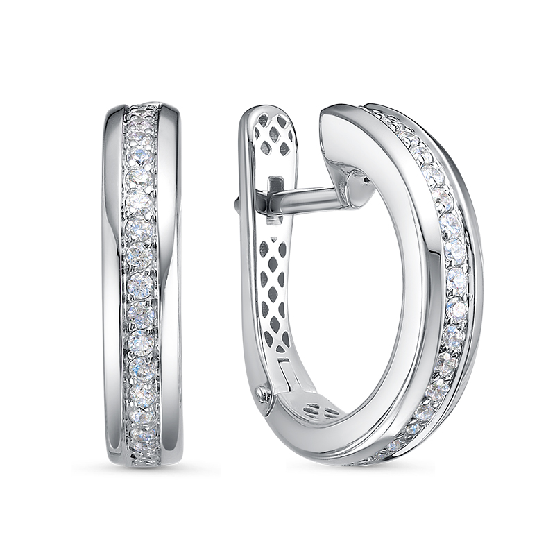 дс1201486 Серьги Ag 925