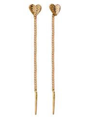 2-0353-010 Серьги-протяжки Au 585