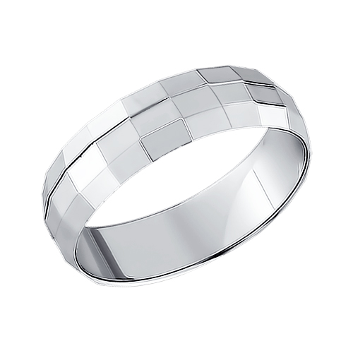 94110019 Кольцо обручальное Ag 925