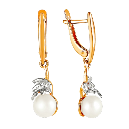 290-1-720Р Серьги Au 585