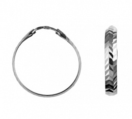 82063 Серьги-конго Ag 925