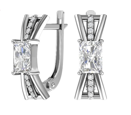 2101367-00775 Серьги Ag 925