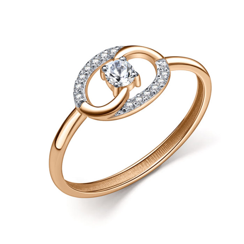 013485 Кольцо Au 585