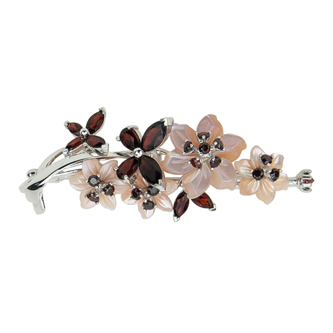 8002рпгф Брошь Ag 925