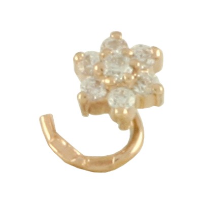 80-0019 Пирсинг в нос Au 585