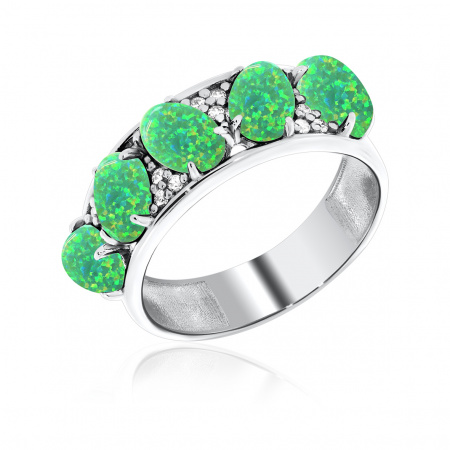 1340252909-60 Кольцо Ag 925