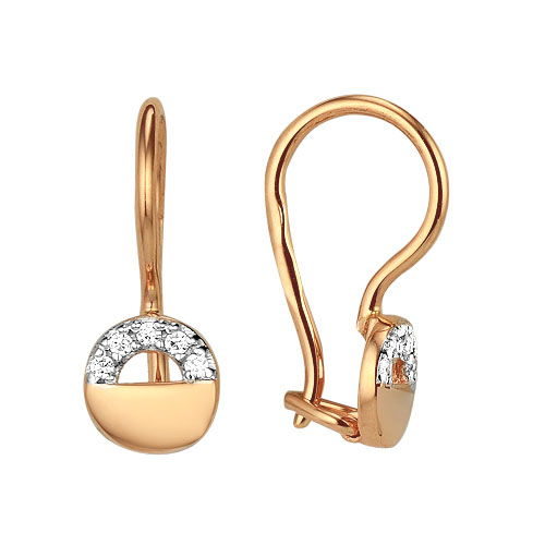 40135500 Серьги Au 585