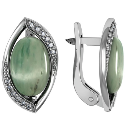 361183-FA11NF Серьги Ag 925