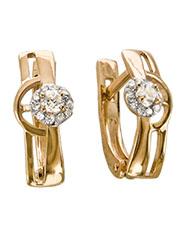 2-2681-001 Серьги Au 585