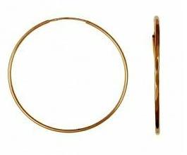 72006 Серьги-конго Au 585