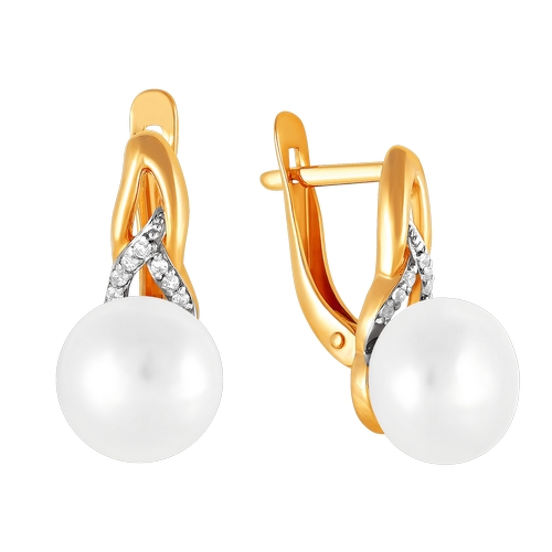 290-1-750Р Серьги Au 585