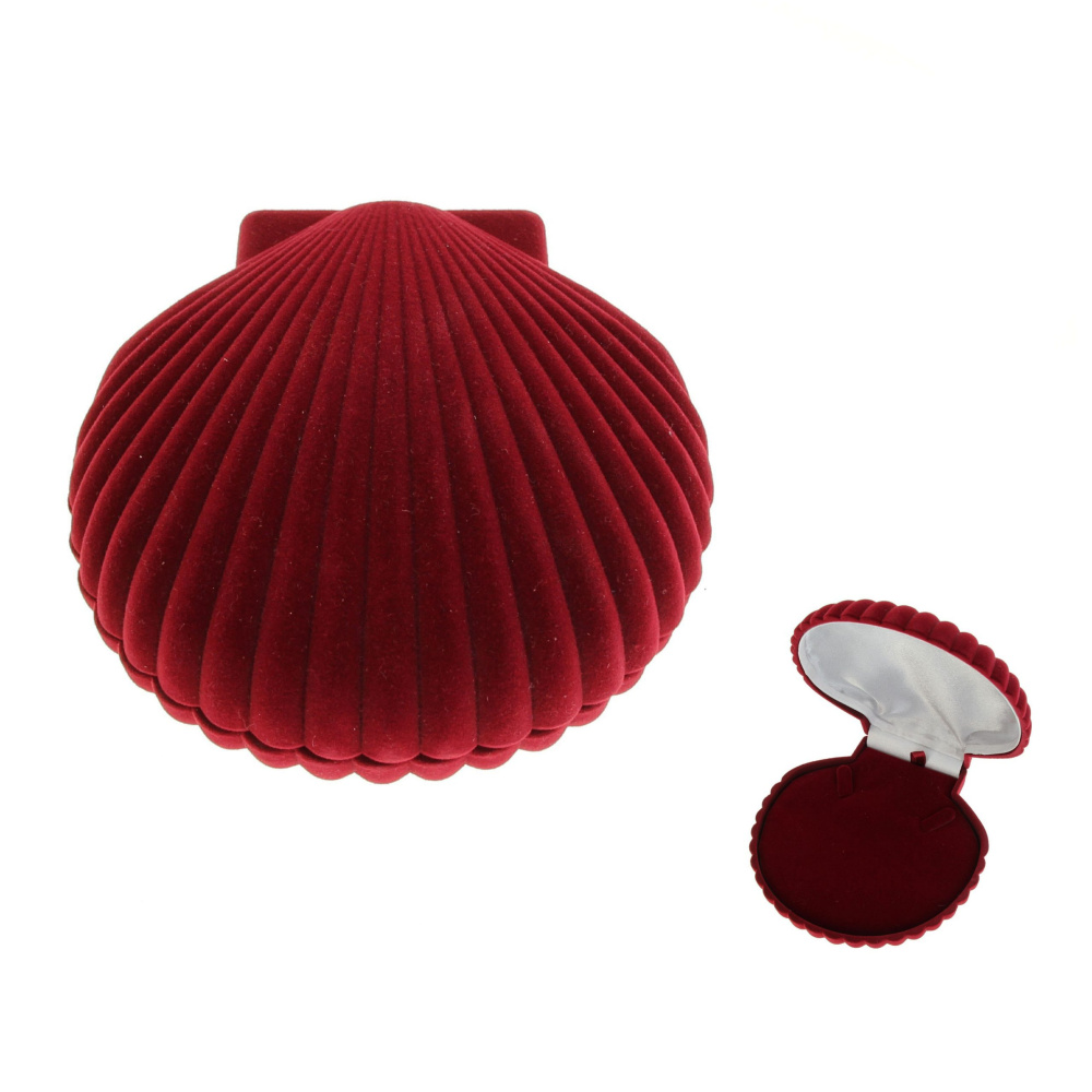 185С-А13 Колье ракушка средняя