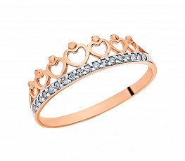 71039 Кольцо Au 585