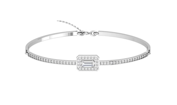 0720656-00775 Браслет обруч Ag 925