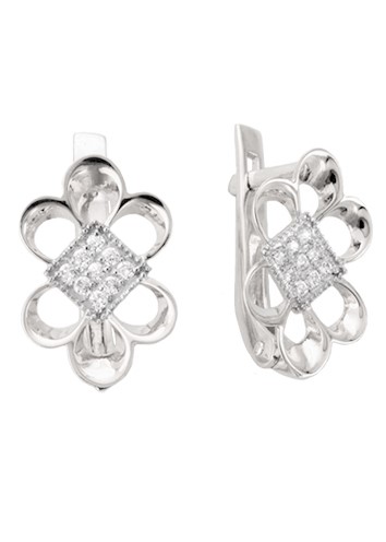 2-0709-001 Серьги Ag 925