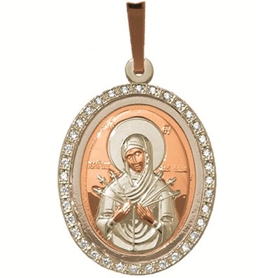 320016к Подвеска Икона Ag 925